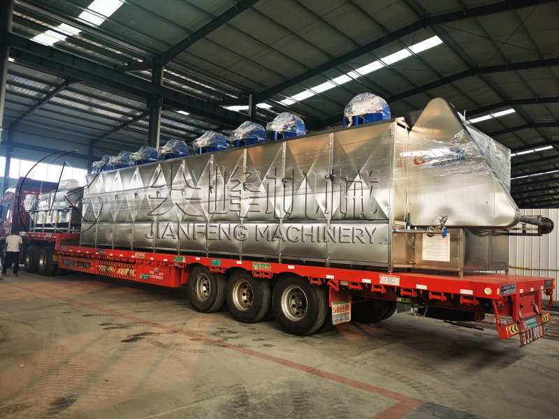 四川自强中药材清洗烘干设备成功交付