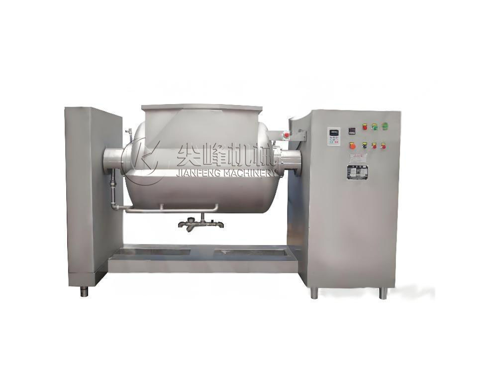 卧式横轴搅拌夹层锅
